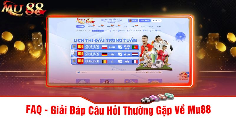 FAQ - Giải Đáp Câu Hỏi Thường Gặp Về Mu88